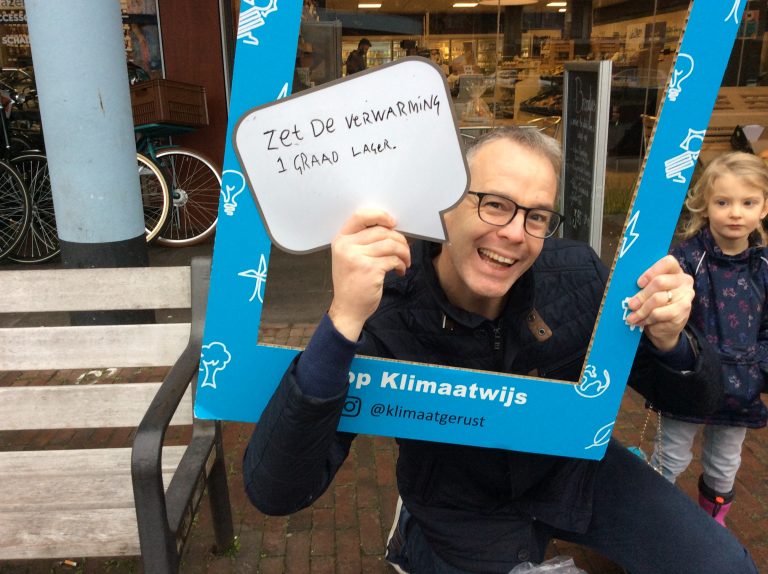 Klant met duurzame tip voor winkel