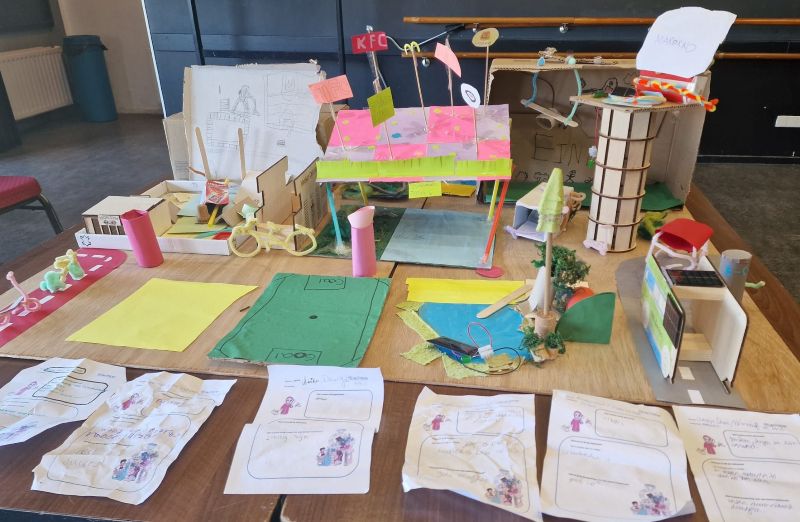 maquettes wijk van de toekomst Rotterdam