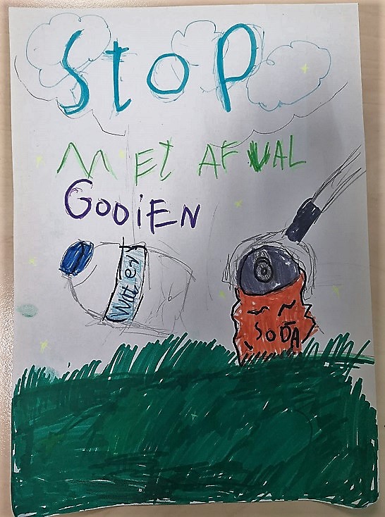 afvalposter